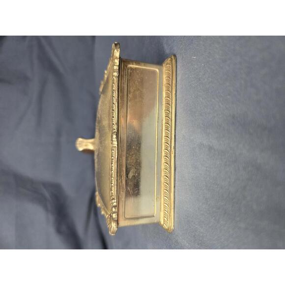 Vintage Silver Plate Silent Butler Ash Crumbs Box - Picture 2 of 5